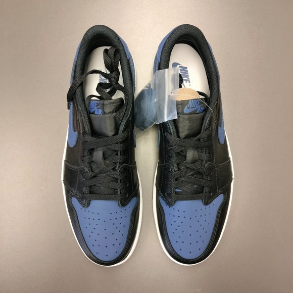 Jordan 1 Retro Low OG Mystic Navy - Picture 2 of 7